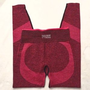 💗VS PINK💗 hot pink seamless leggings